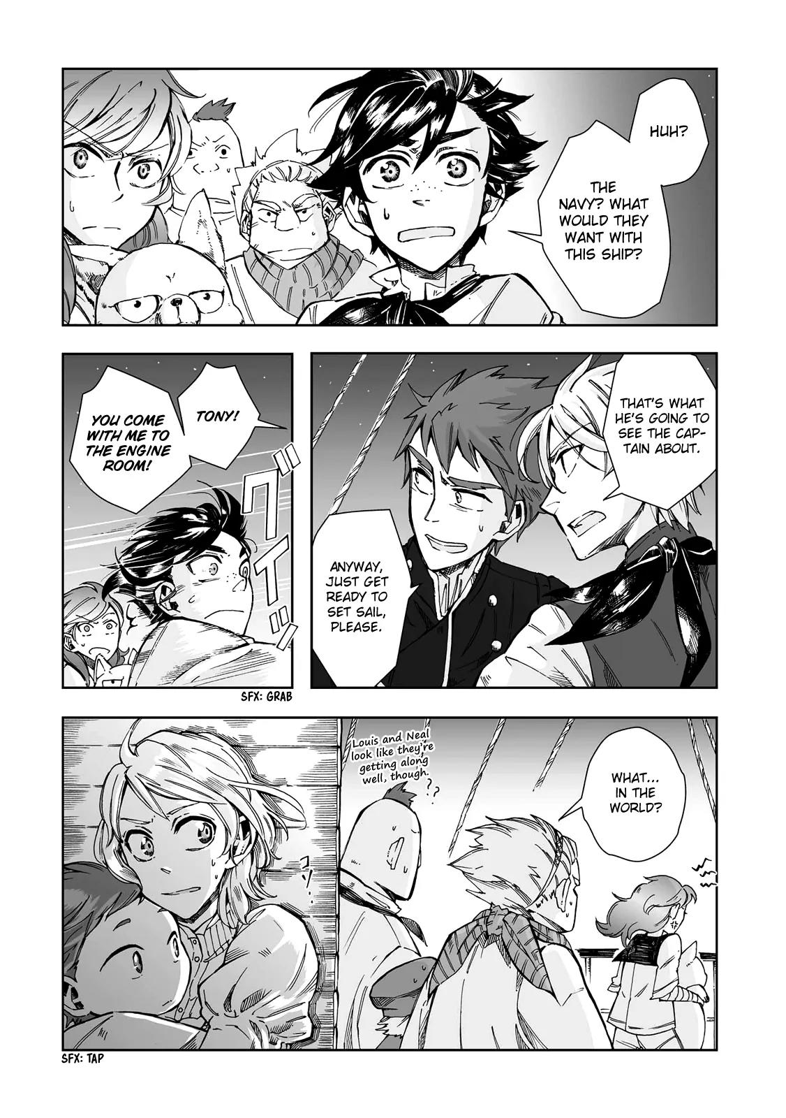 Umi no Cradle Chapter 17 page 12 - Chapter 17: Departure from Ireland