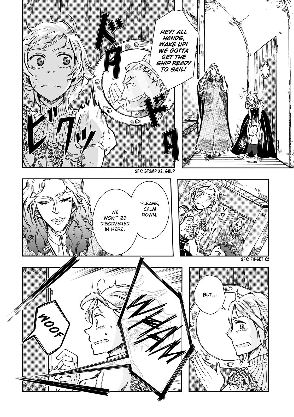 Umi no Cradle Chapter 17 page 14 - Chapter 17: Departure from Ireland