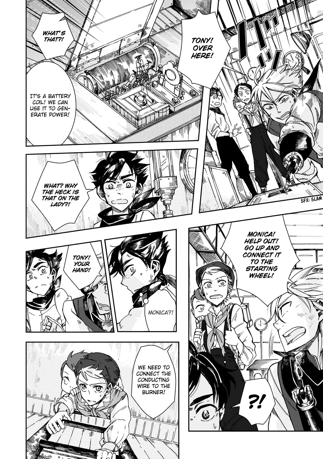 Umi no Cradle Chapter 17 page 34 - Chapter 17: Departure from Ireland