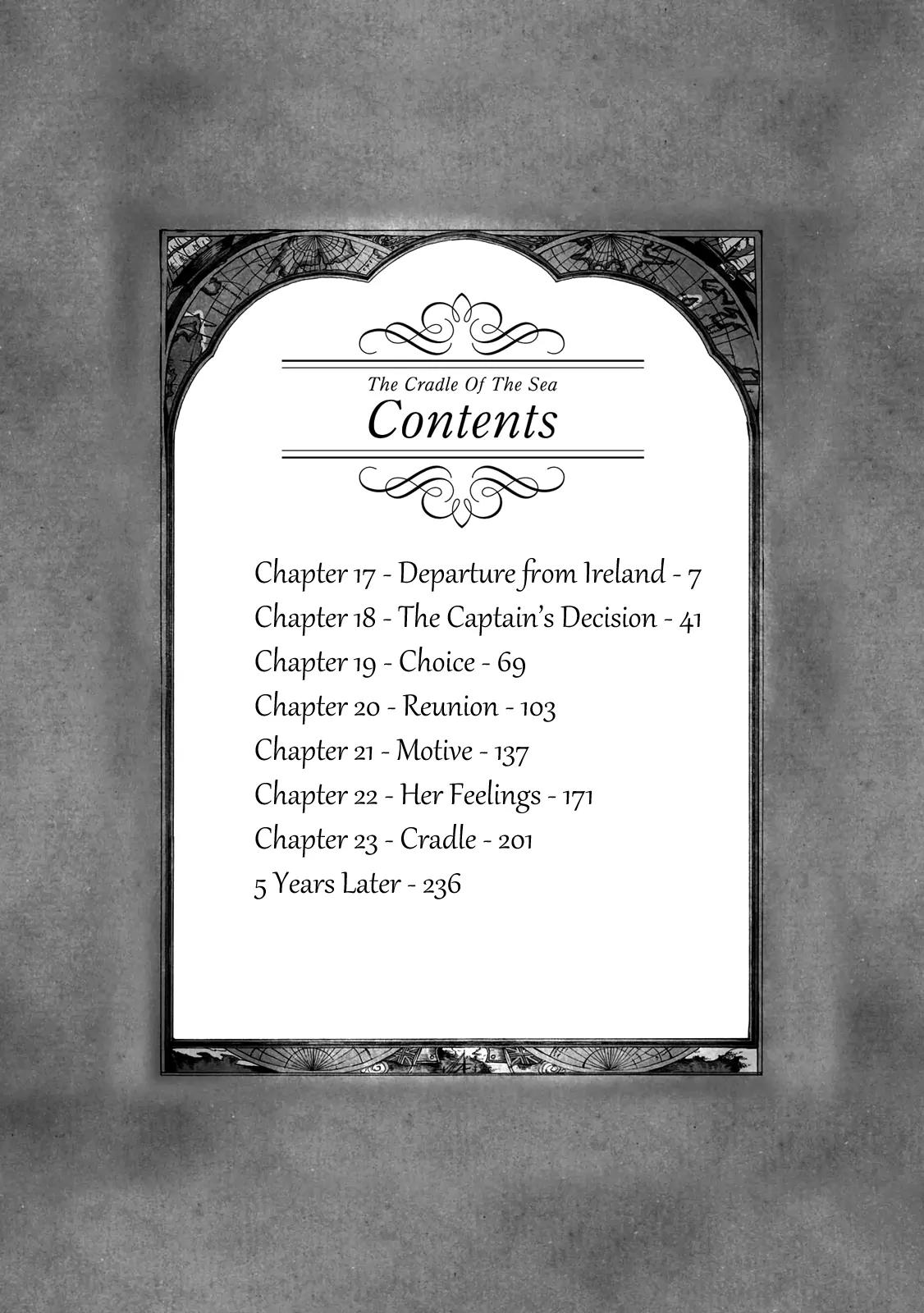 Umi no Cradle Chapter 17 page 6 - Chapter 17: Departure from Ireland
