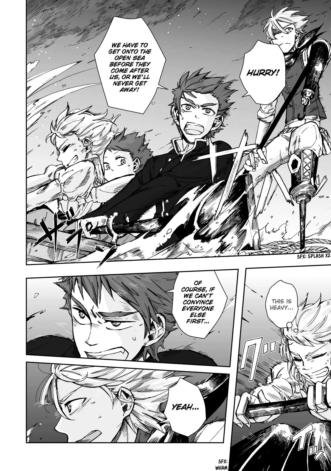 Umi no Cradle Chapter 17 page 8 - Chapter 17: Departure from Ireland