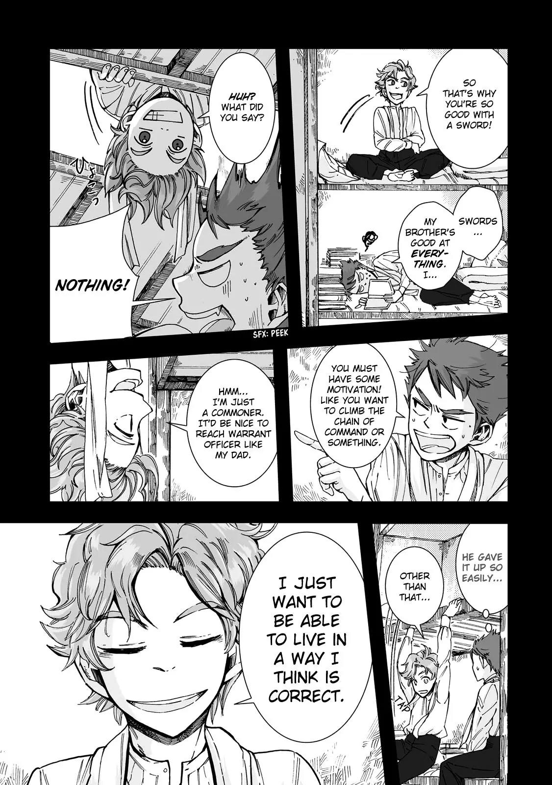 Umi no Cradle Chapter 18 page 14 - Chapter 18: The Captain's Decision