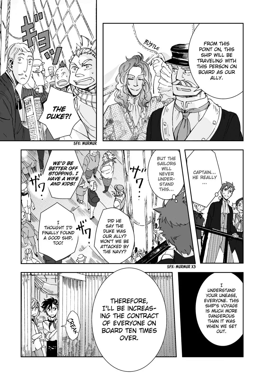 Umi no Cradle Chapter 18 page 19 - Chapter 18: The Captain's Decision