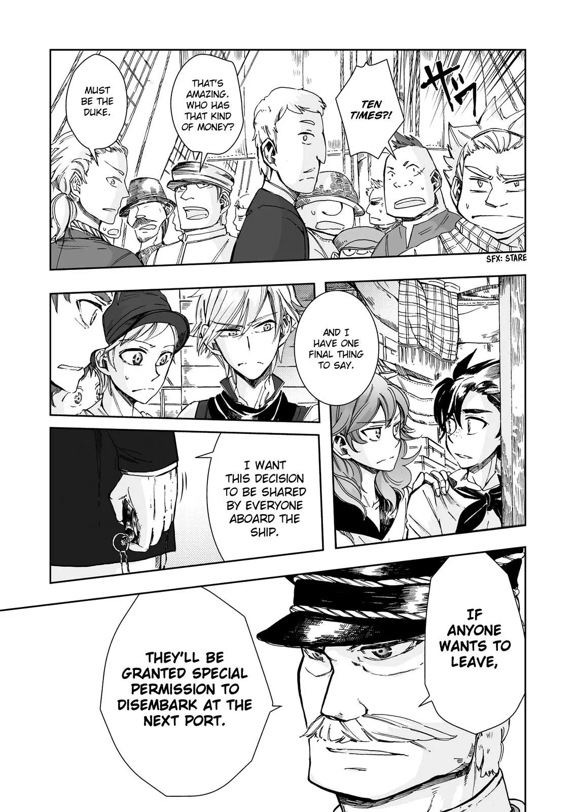 Umi no Cradle Chapter 18 page 20 - Chapter 18: The Captain's Decision