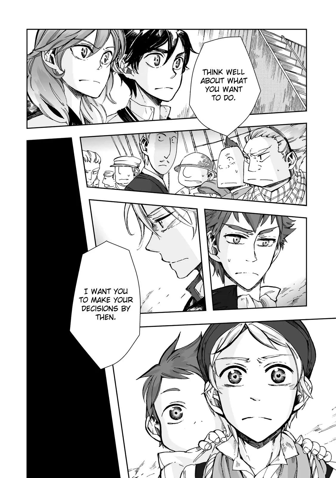 Umi no Cradle Chapter 18 page 21 - Chapter 18: The Captain's Decision