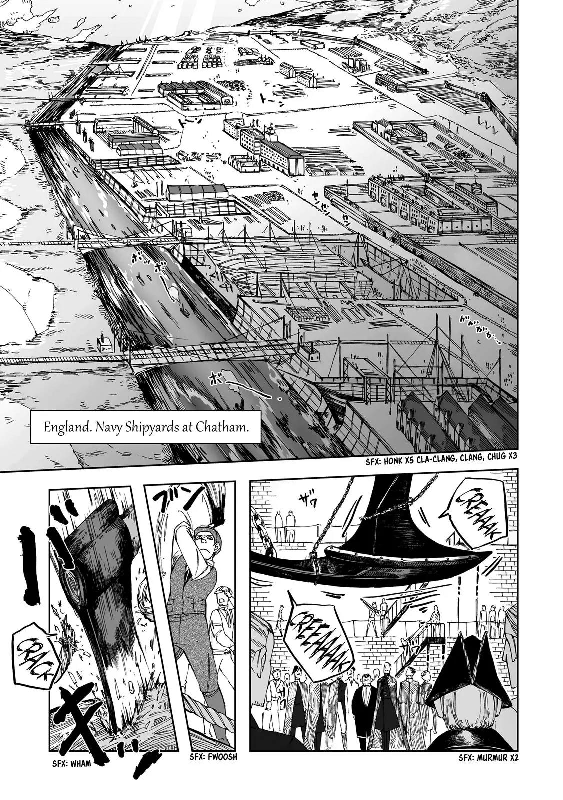 Umi no Cradle Chapter 18 page 22 - Chapter 18: The Captain's Decision