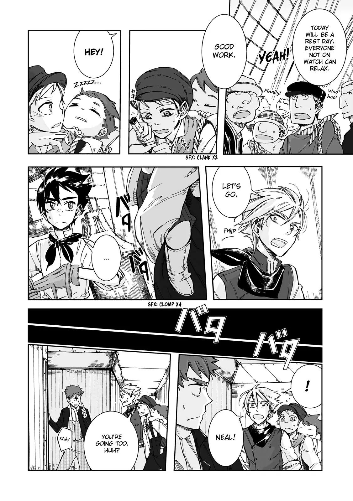 Umi no Cradle Chapter 18 page 3 - Chapter 18: The Captain's Decision
