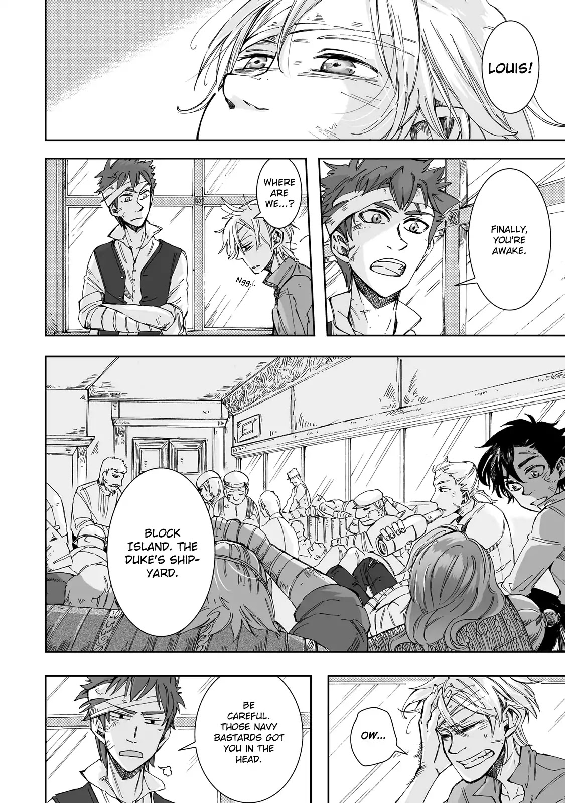 Umi no Cradle Chapter 21 page 13 - Chapter 21: Motive