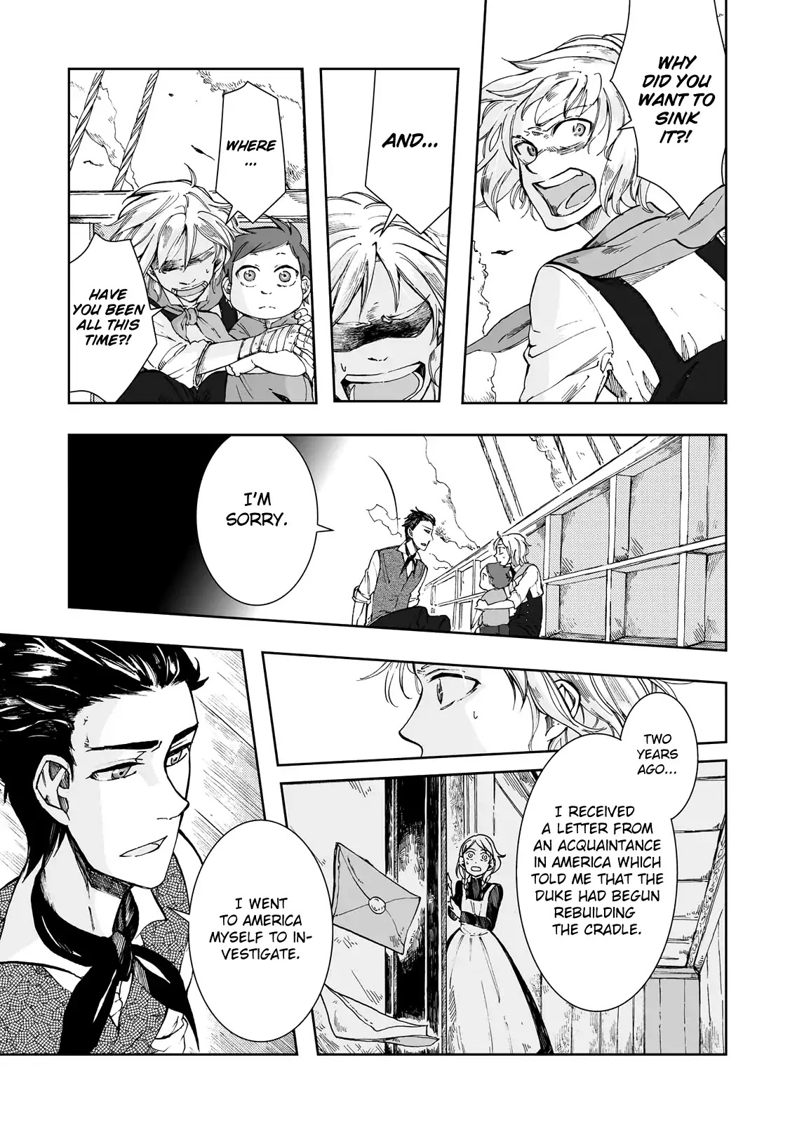 Umi no Cradle Chapter 21 page 8 - Chapter 21: Motive