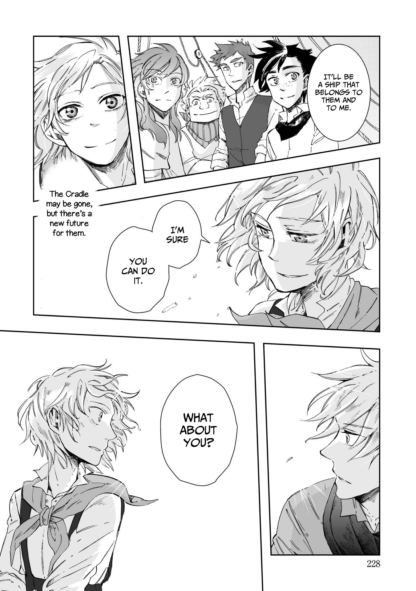 Umi no Cradle Chapter 23 page 28 - Chapter 23: The Cradle