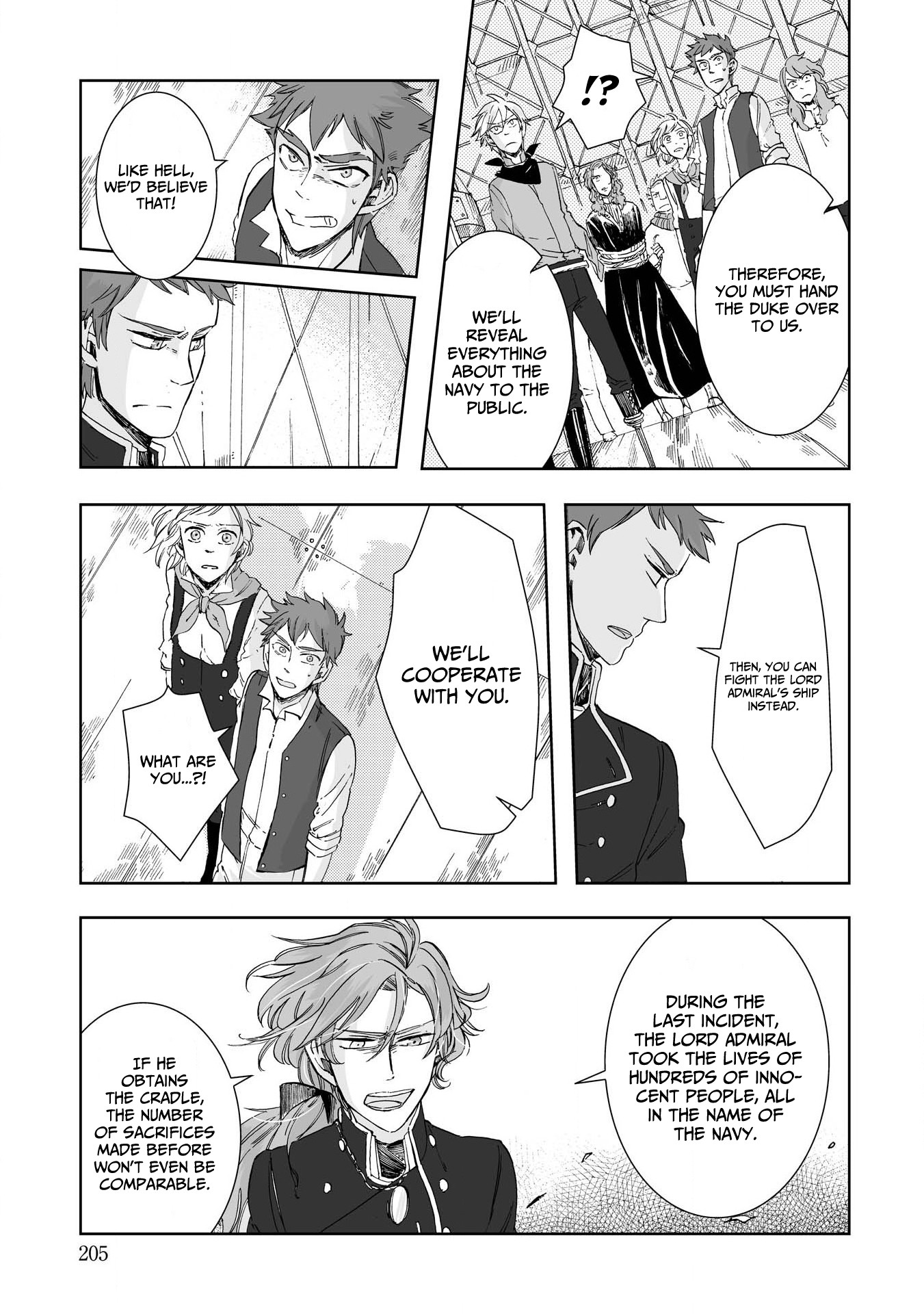 Umi no Cradle Chapter 23 page 8 - Chapter 23: The Cradle