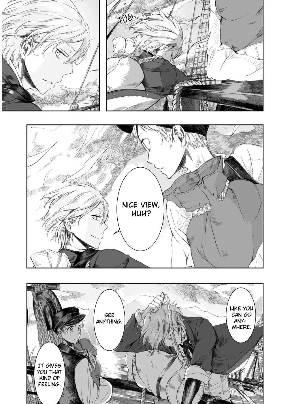 Umi no Cradle Chapter 3 page 21 - Chapter 3: Shipboard