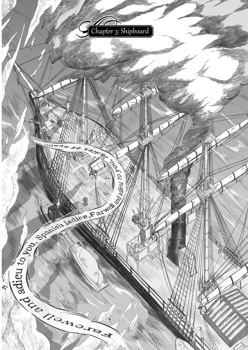 Umi no Cradle Chapter 3 page 4 - Chapter 3: Shipboard