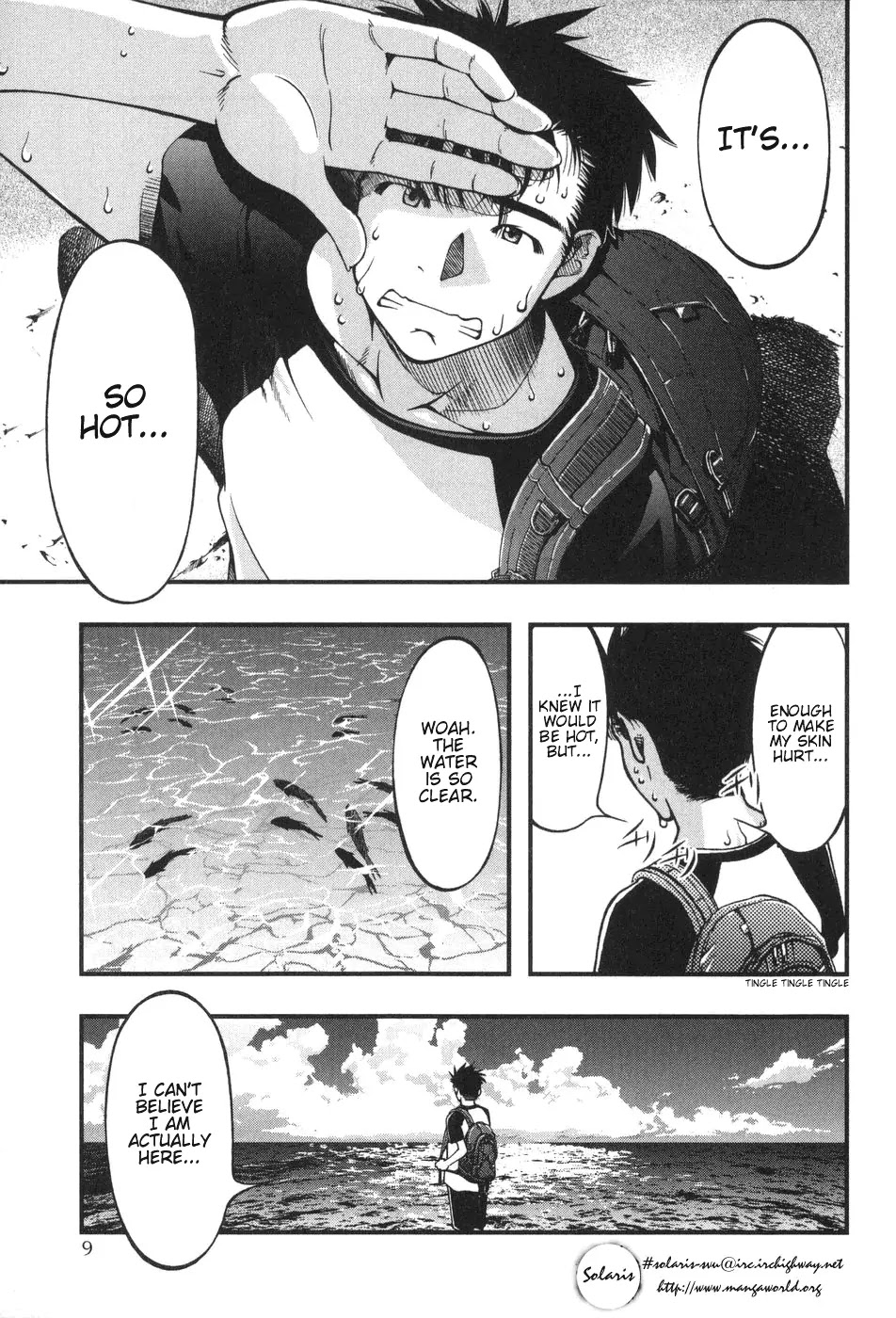 Umi no Misaki Chapter 1 page 8 - Chapter 1: Okitsushima