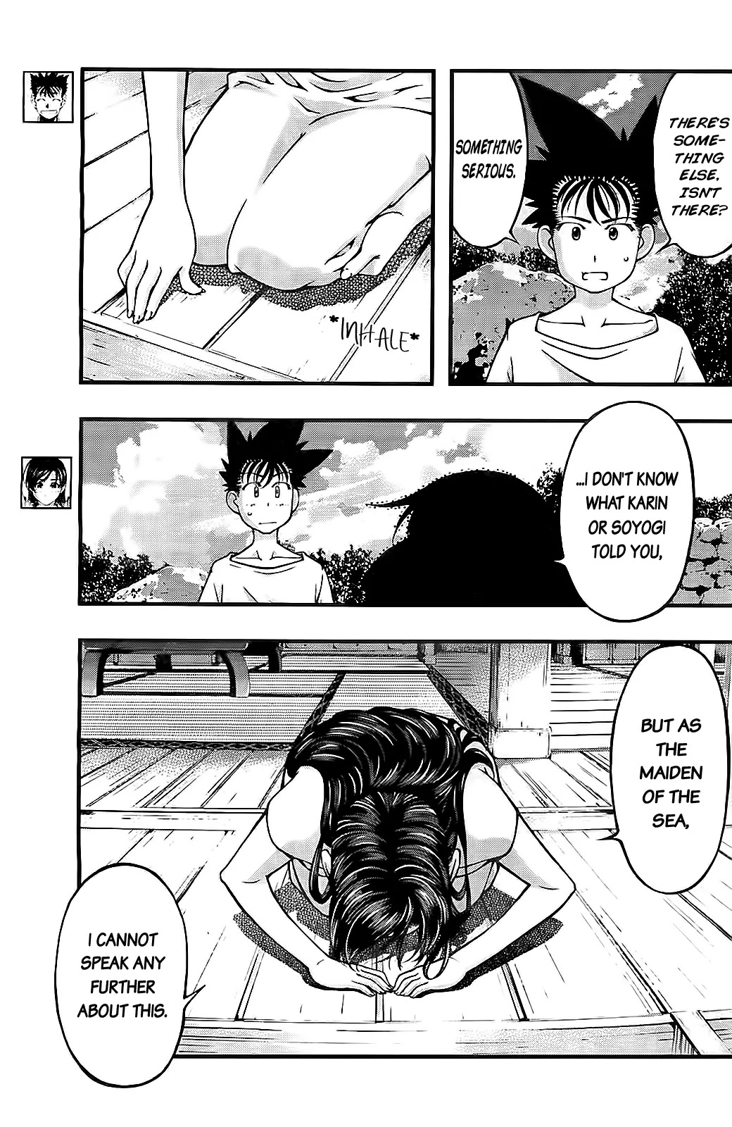 Umi no Misaki Chapter 107 page 3 - Chapter 107 : My Conclusion