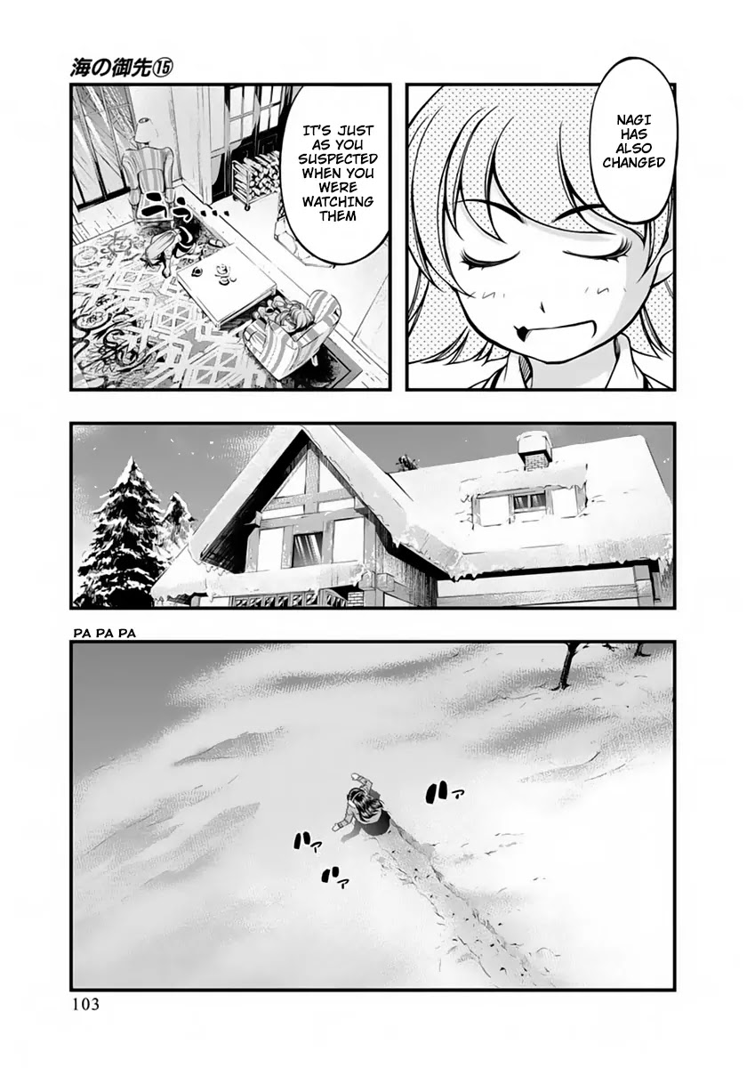 Umi no Misaki Chapter 123 page 19 - Chapter 123: Time Started Moving Again