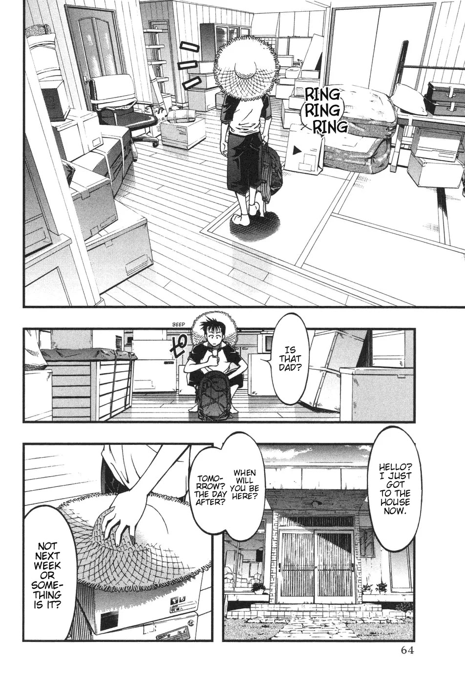 Umi no Misaki Chapter 3 page 4 - Chapter 3: Karin and Rinne