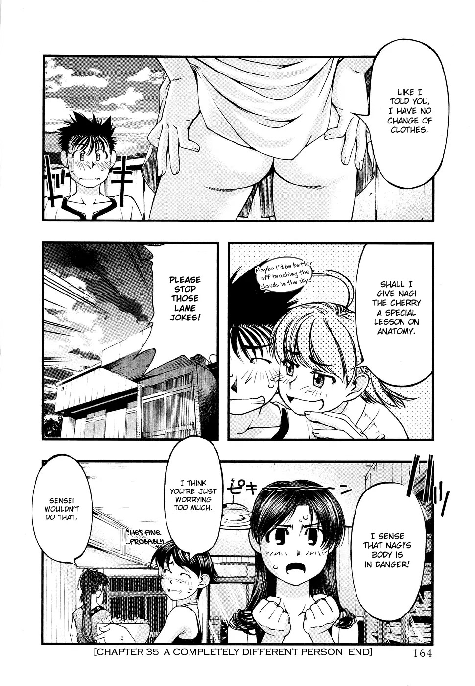 Umi no Misaki Chapter 35 page 20 - Chapter 35: A Completely Different Person