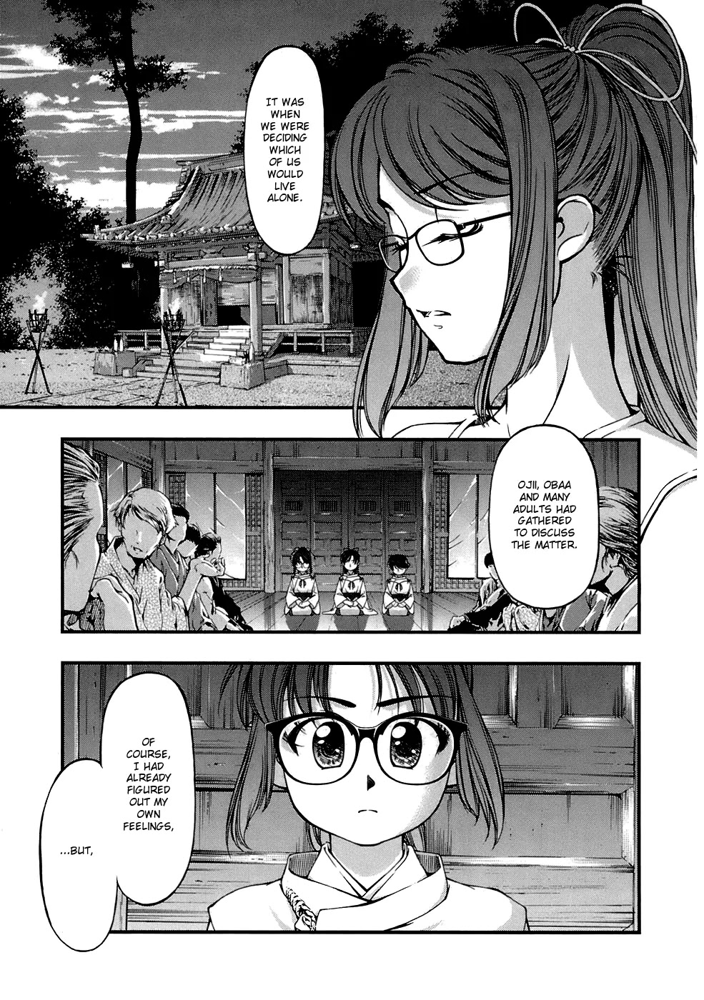 Umi no Misaki Chapter 36 page 10 - Chapter 36: Soyogi's House