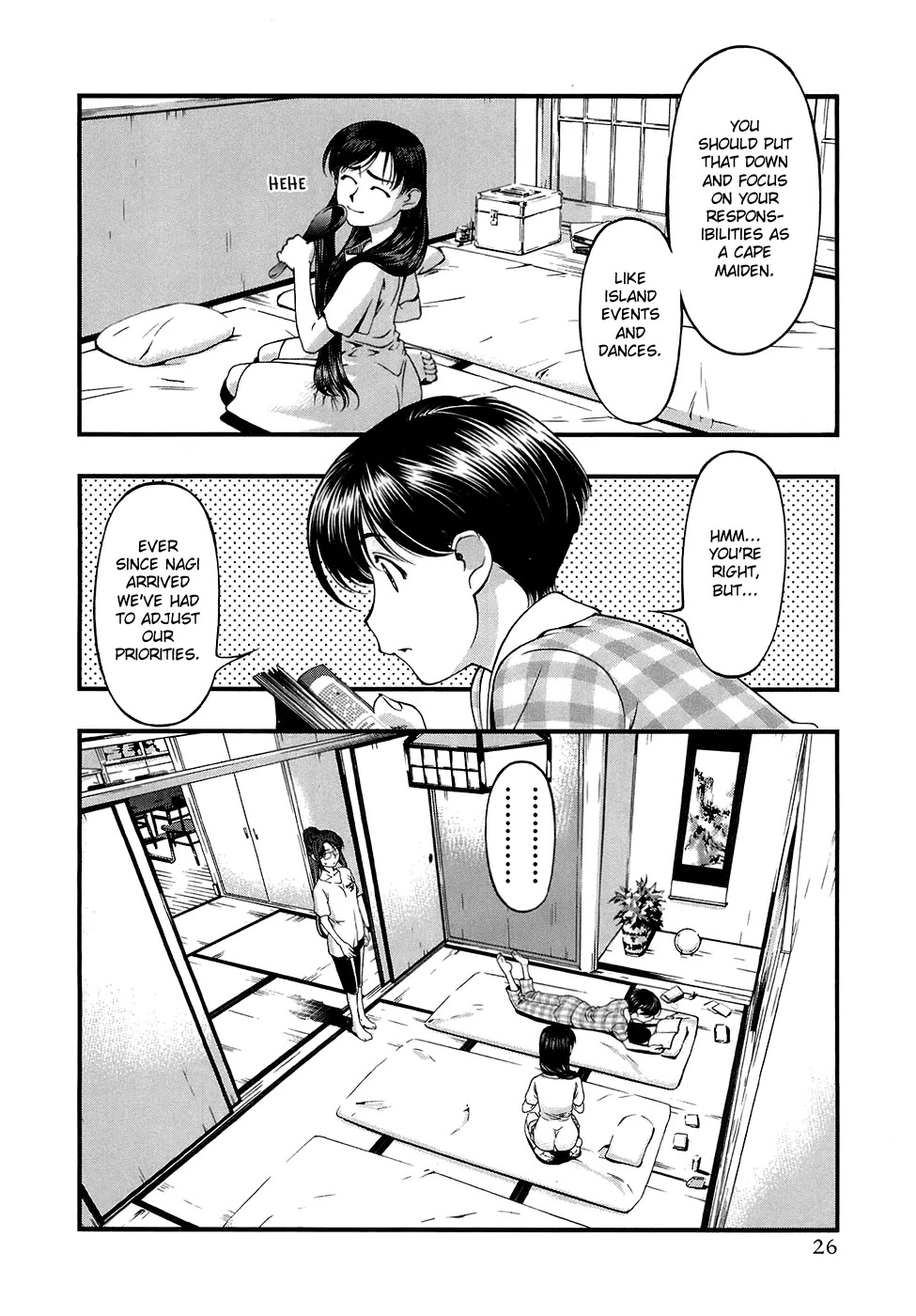 Umi no Misaki Chapter 37 page 4 - Chapter 37: ...Rendezvous!?