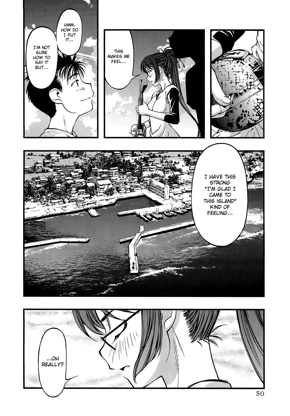 Umi no Misaki Chapter 38 page 8 - Chapter 38: Sanshin