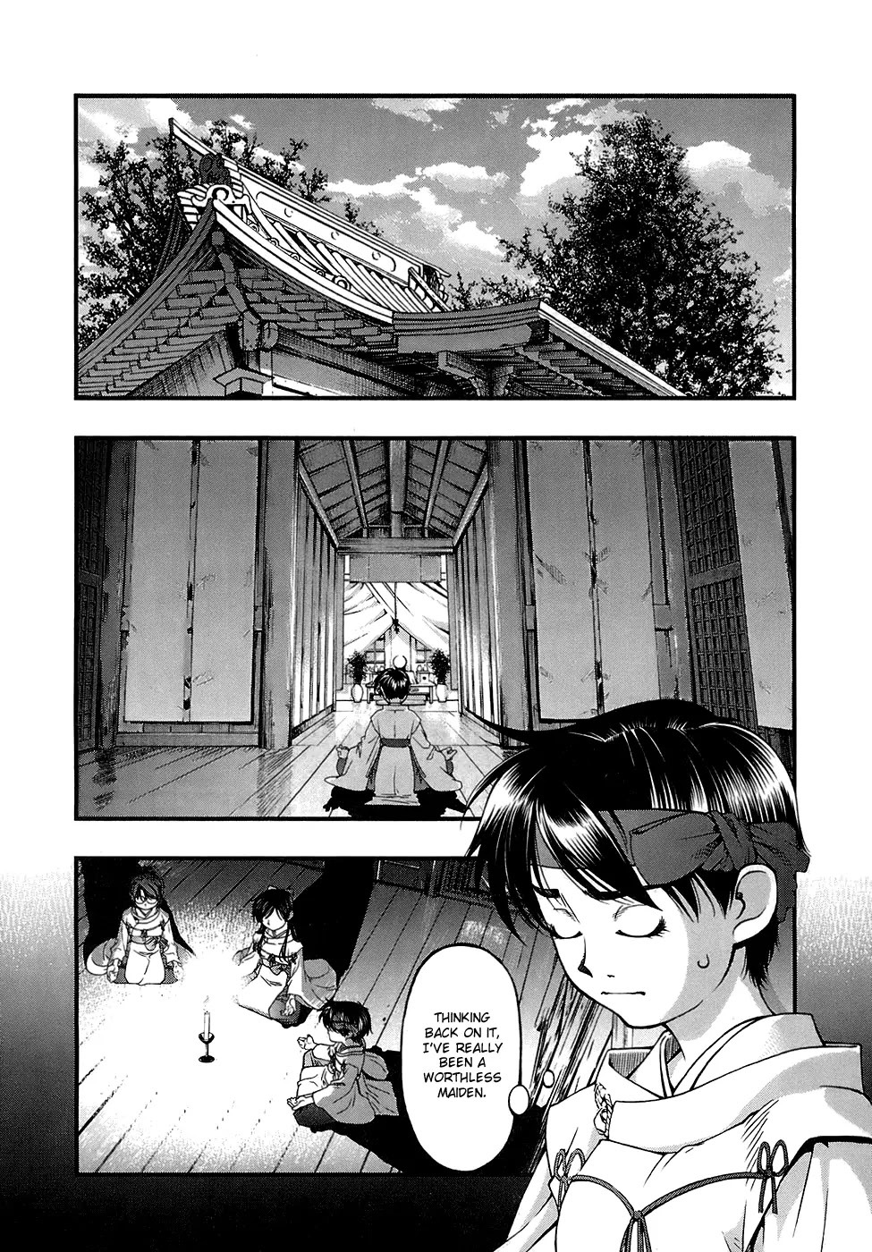 Umi no Misaki Chapter 40 page 6 - Chapter 40: Worthless Maiden