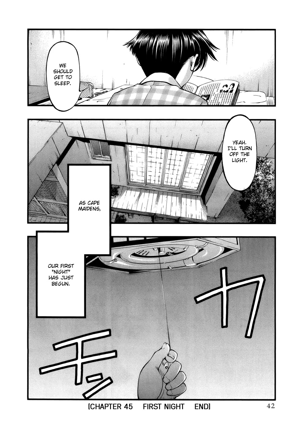 Umi no Misaki Chapter 45 page 20 - Chapter 45: First Night