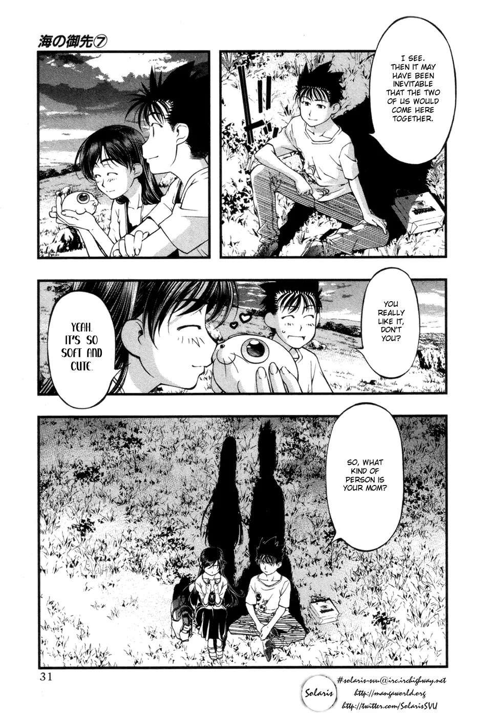 Umi no Misaki Chapter 54 page 9 - Chapter 54 : You've Done Well