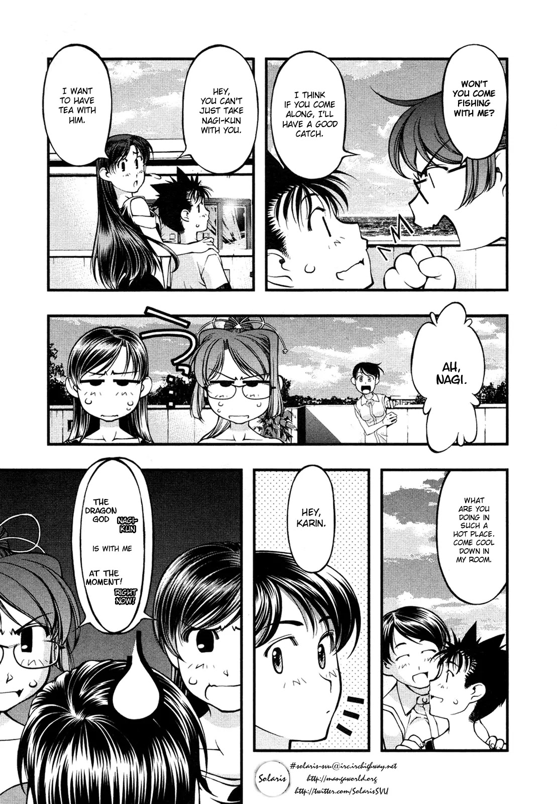 Umi no Misaki Chapter 62 page 3 - Chapter 62 : Everybody's Dragon God