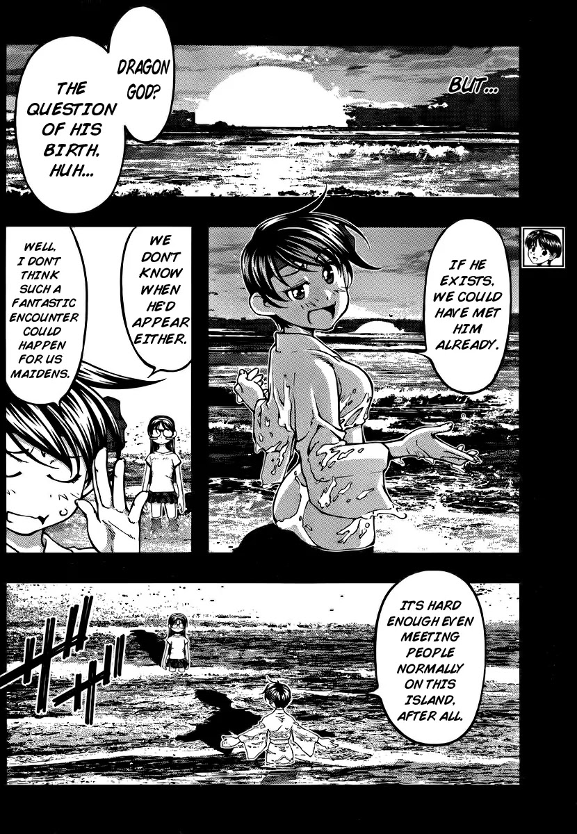 Umi no Misaki Chapter 99 page 8 - Chapter 99 : Meeting with the Dragon God