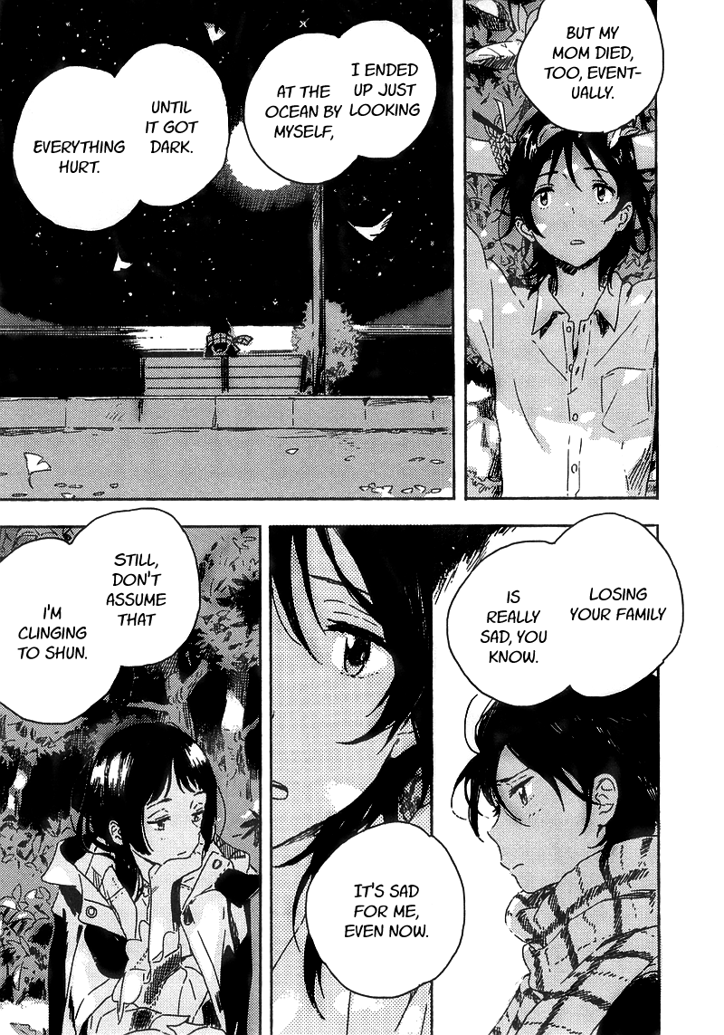 Umibe no Etranger Chapter 4.2 page 14 - Chapter 4 (v2) : #4 L'etranger de la plage
