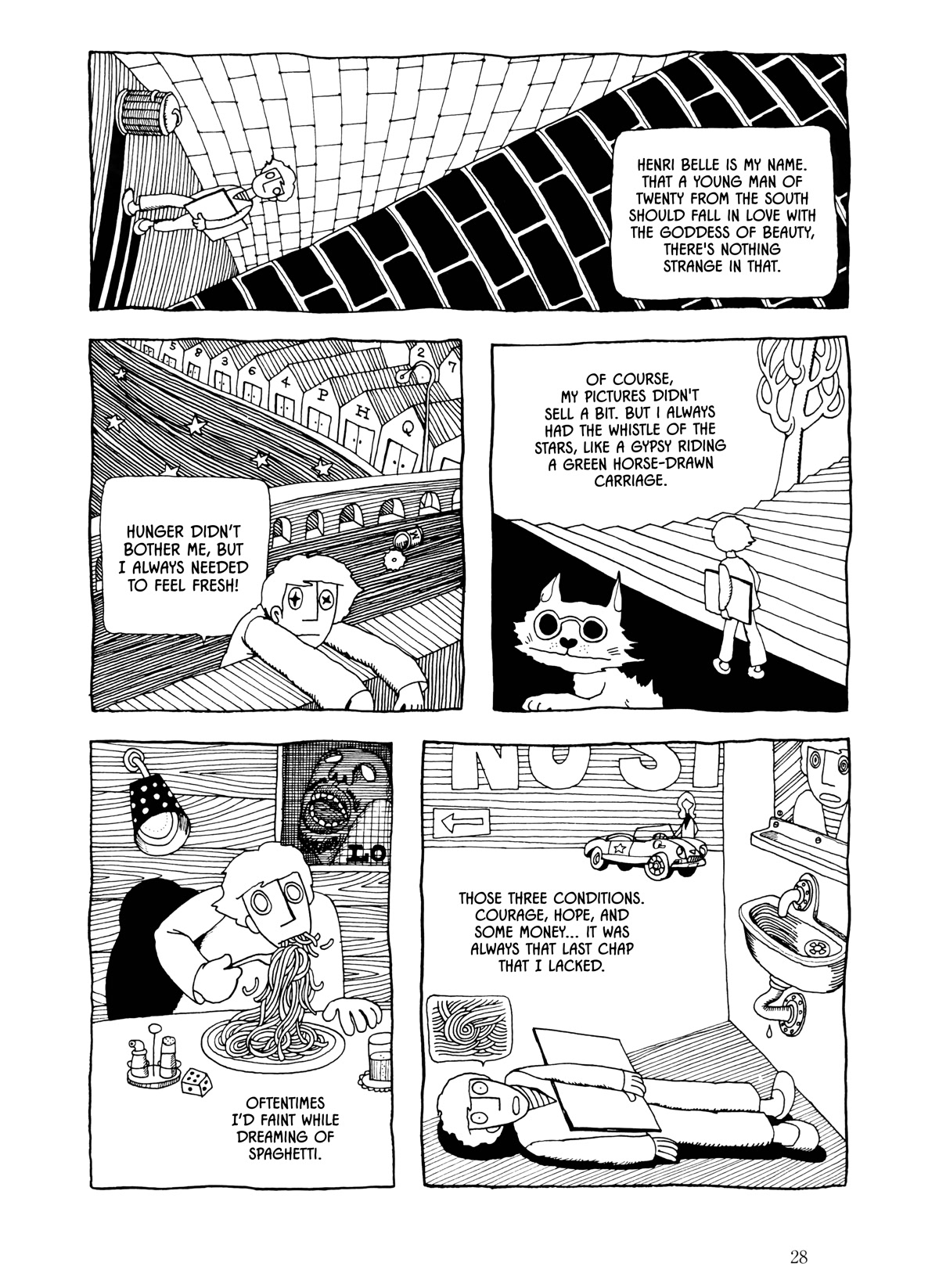 Umibe no Machi Chapter 2 page 6 - Chapter 2: The Ballad of Henri and Anne