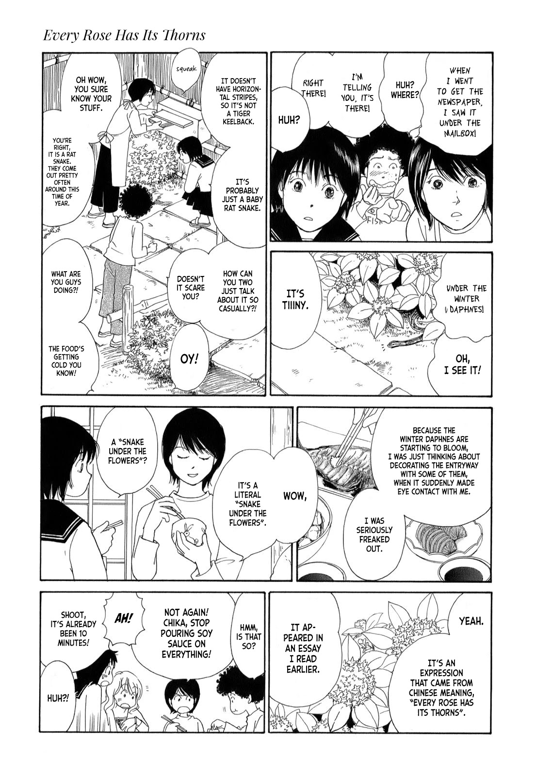 Umimachi Diary Chapter 4 page 11 - Chapter 4: Every Rose Has Its Thorns