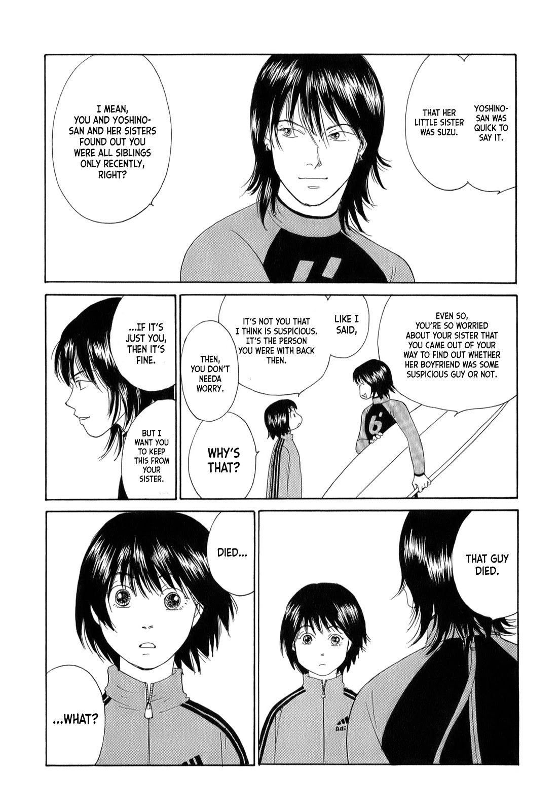 Umimachi Diary Chapter 4 page 36 - Chapter 4: Every Rose Has Its Thorns