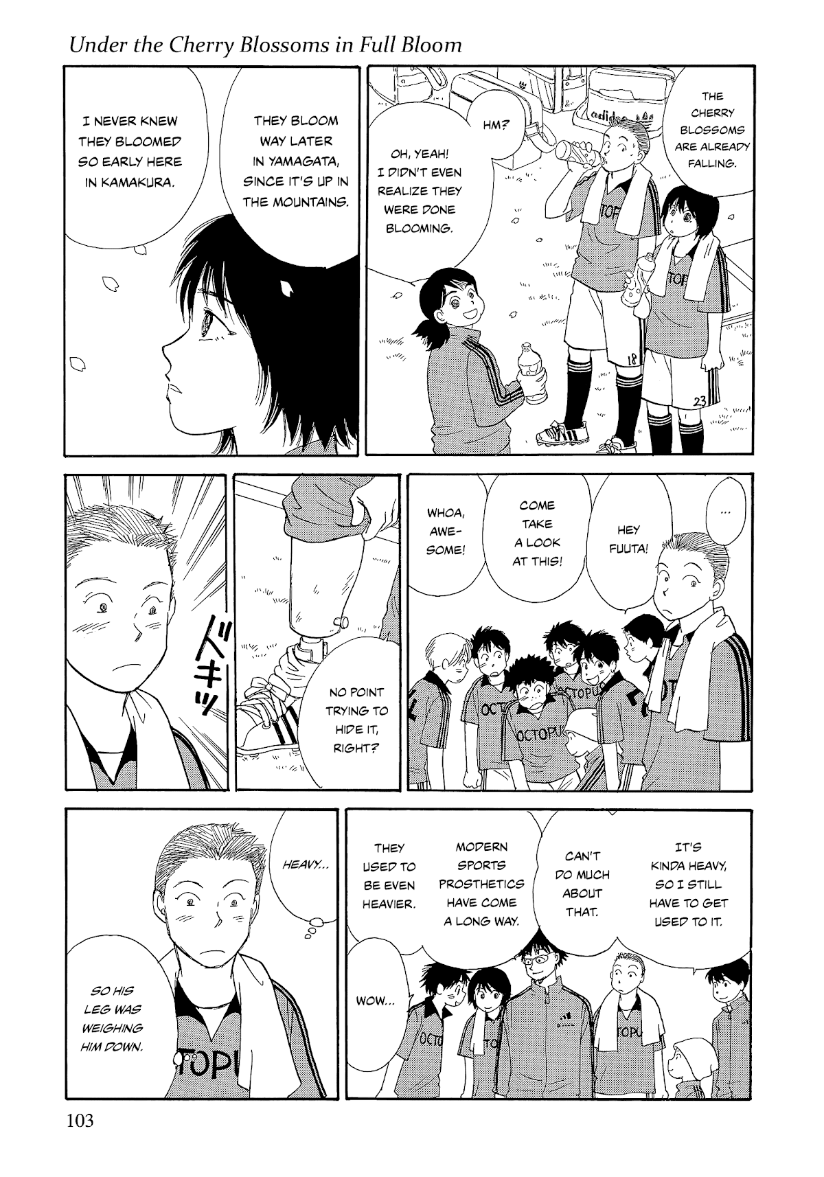 Umimachi Diary Chapter 6 page 9 - Chapter 6: Under the Cherry Blossoms in Full Bloom