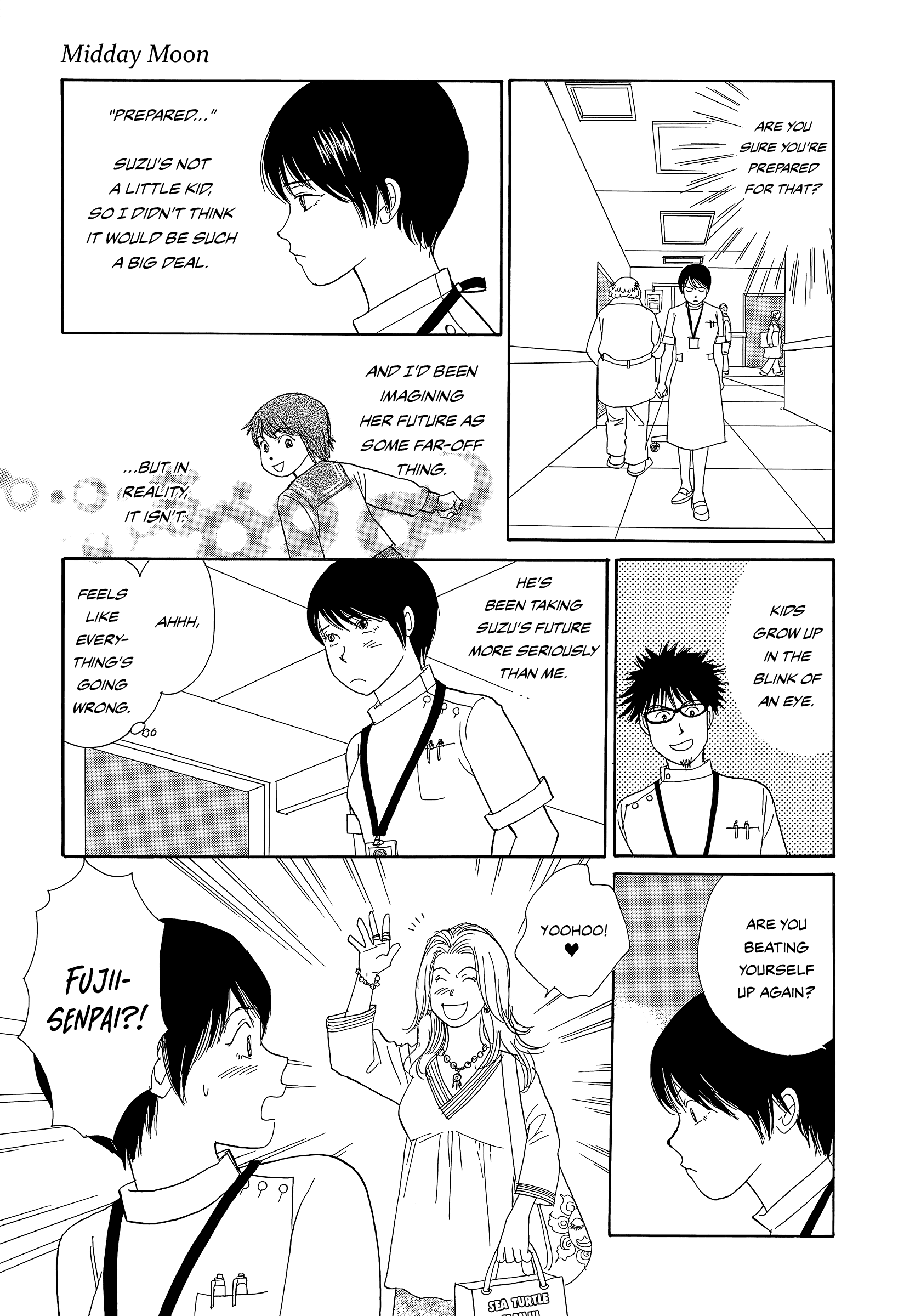 Umimachi Diary Chapter 7 page 17 - Chapter 7: Midday Moon