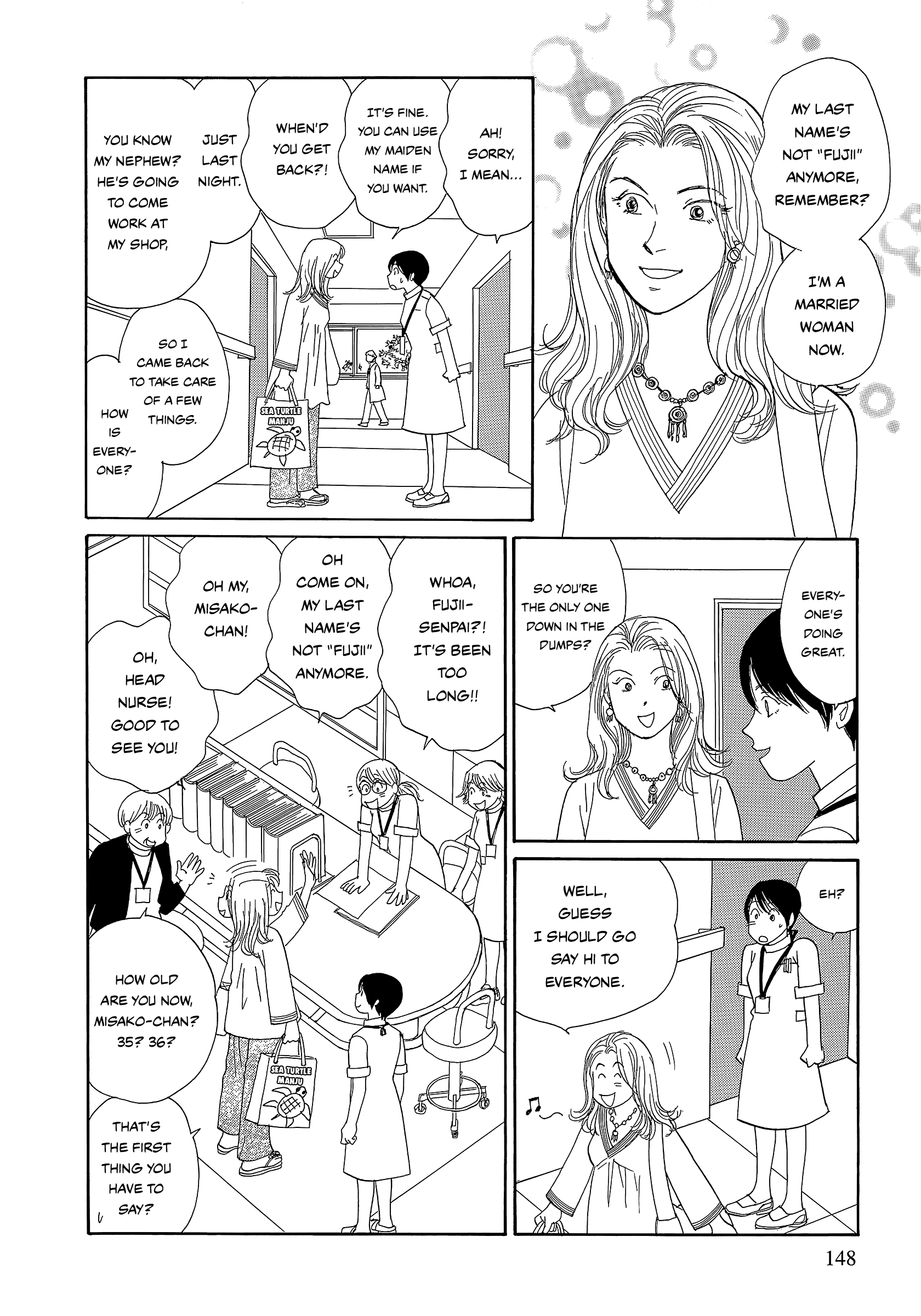 Umimachi Diary Chapter 7 page 18 - Chapter 7: Midday Moon