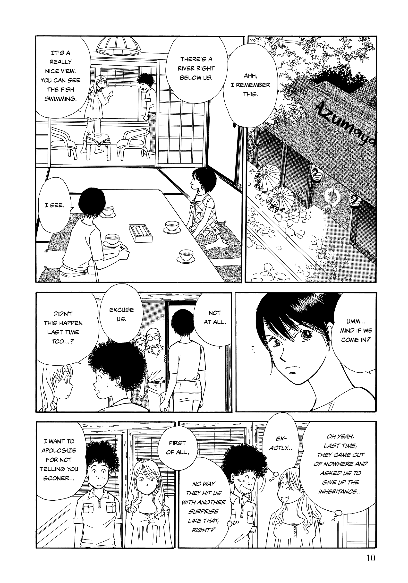 Umimachi Diary Chapter 8 page 10 - Chapter 8: Memory Firefly