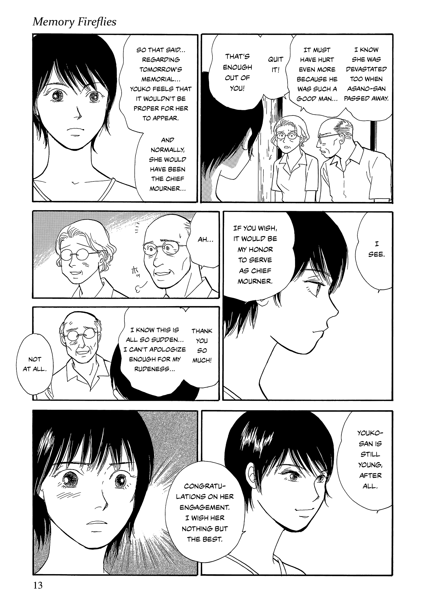 Umimachi Diary Chapter 8 page 13 - Chapter 8: Memory Firefly