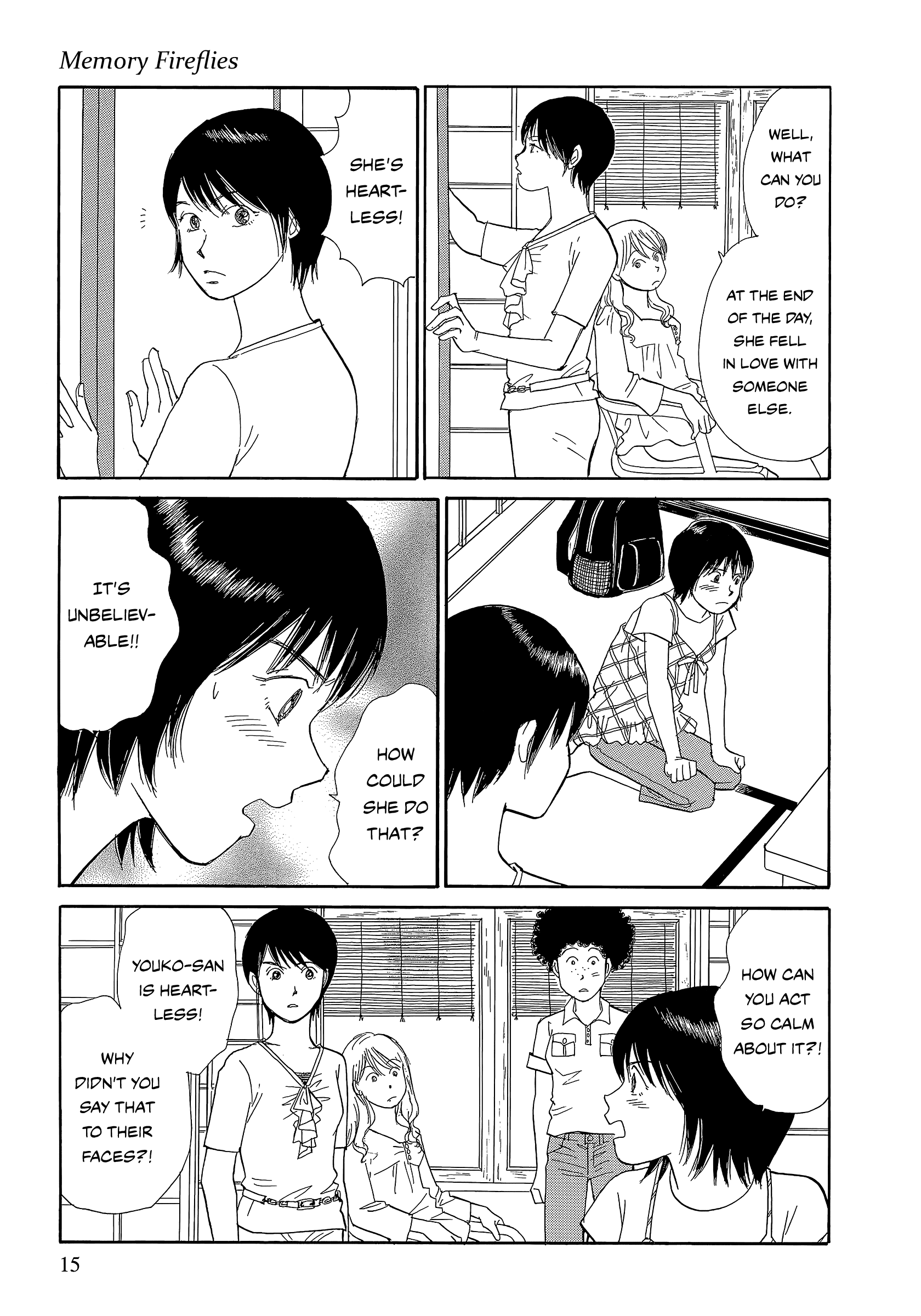 Umimachi Diary Chapter 8 page 15 - Chapter 8: Memory Firefly