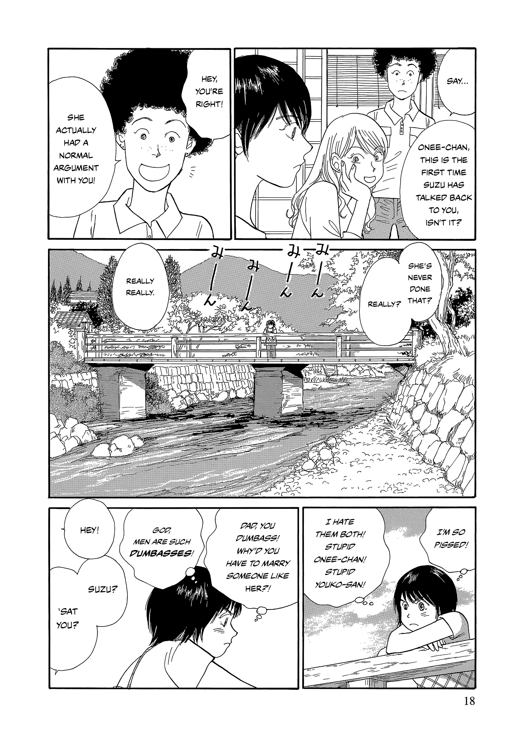 Umimachi Diary Chapter 8 page 18 - Chapter 8: Memory Firefly