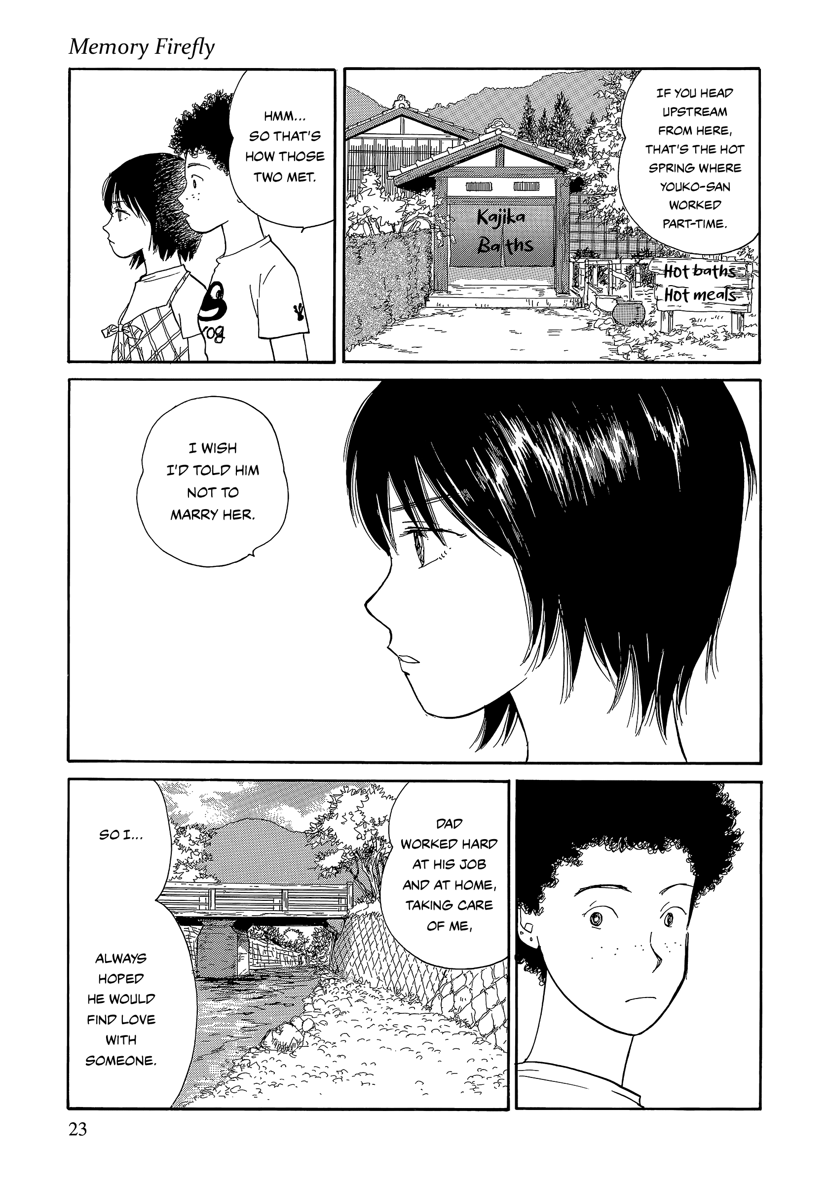 Umimachi Diary Chapter 8 page 23 - Chapter 8: Memory Firefly