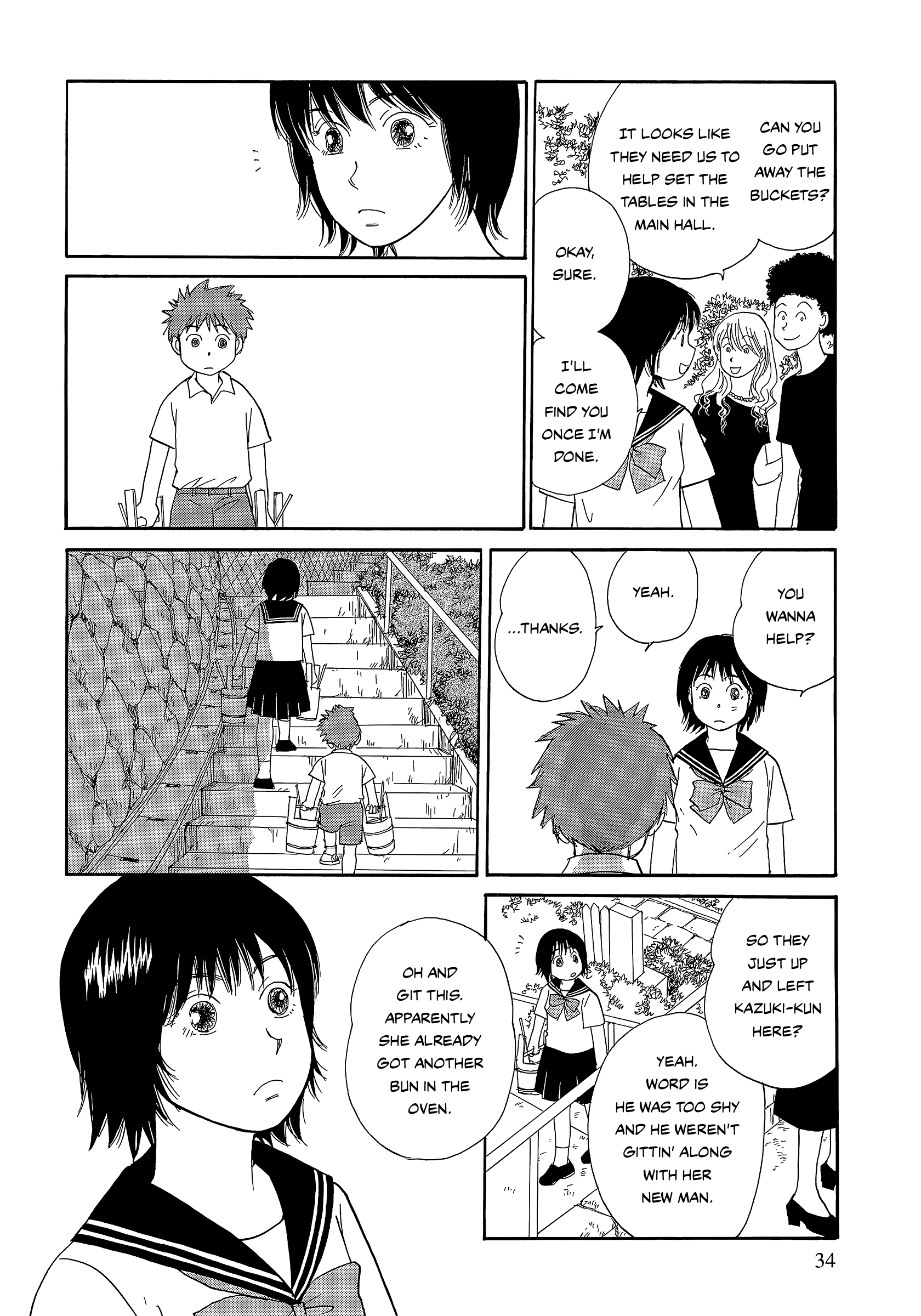 Umimachi Diary Chapter 8 page 34 - Chapter 8: Memory Firefly