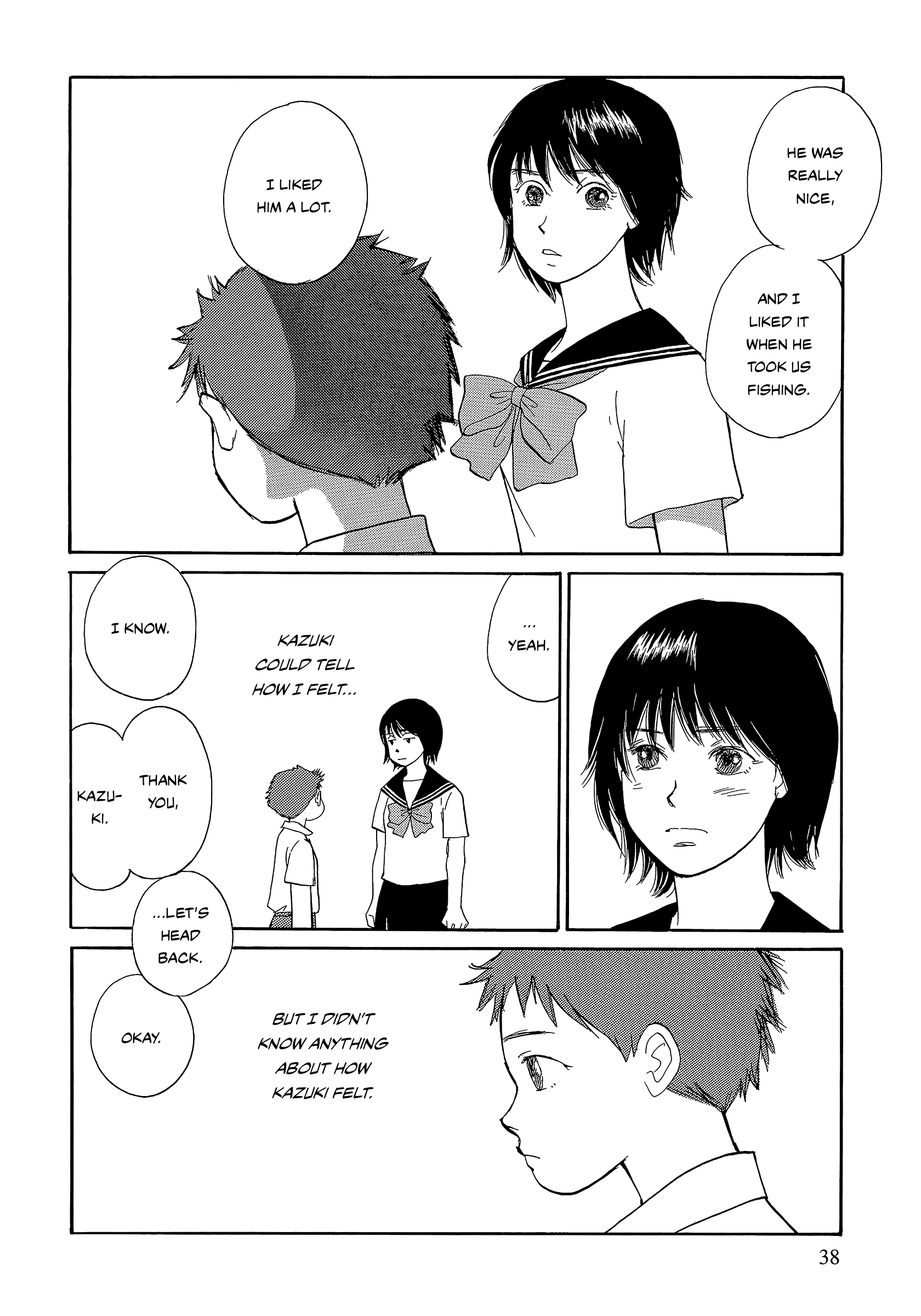 Umimachi Diary Chapter 8 page 38 - Chapter 8: Memory Firefly