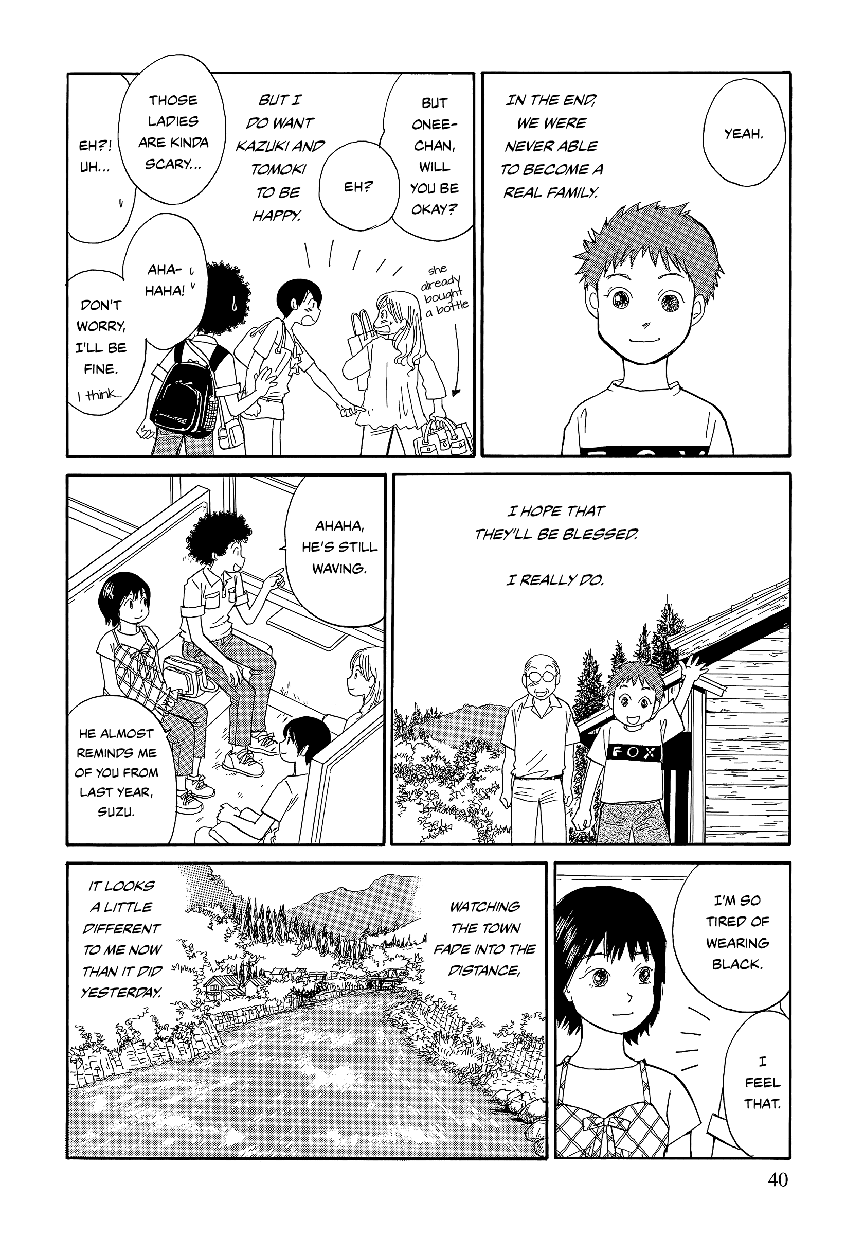 Umimachi Diary Chapter 8 page 40 - Chapter 8: Memory Firefly
