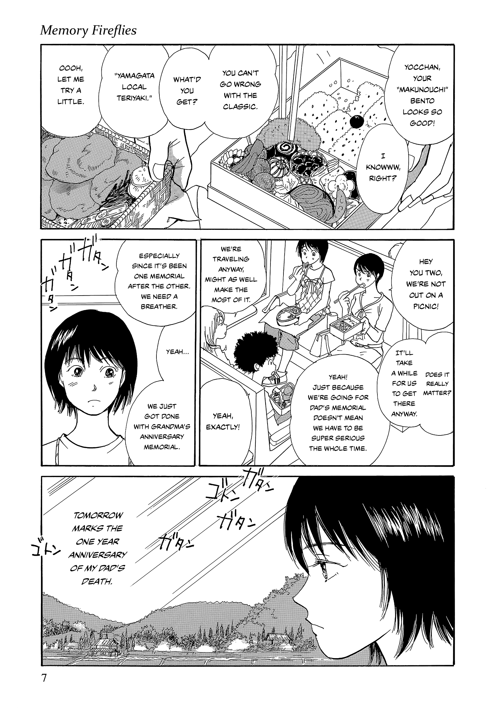 Umimachi Diary Chapter 8 page 7 - Chapter 8: Memory Firefly