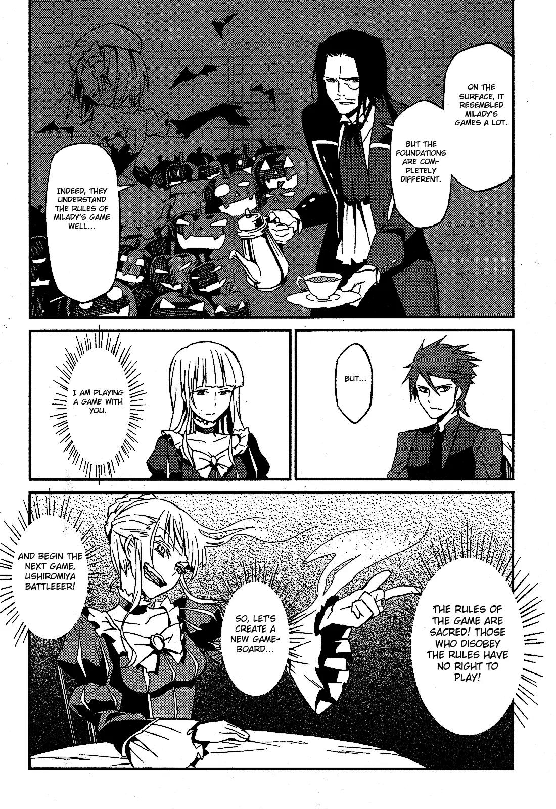 Umineko no Naku Koro ni Chiru Episode 5: End of the Golden Witch Chapter 1 page 28 - Chapter 1: Promise