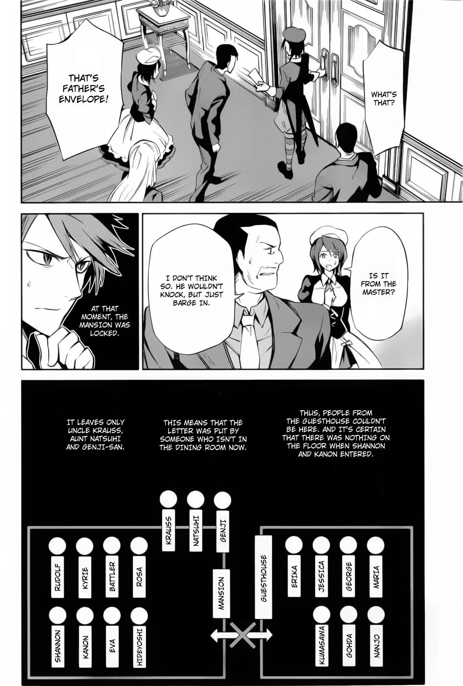 Umineko no Naku Koro ni Chiru Episode 5: End of the Golden Witch Chapter 10 page 18 - Chapter 10: The Ring