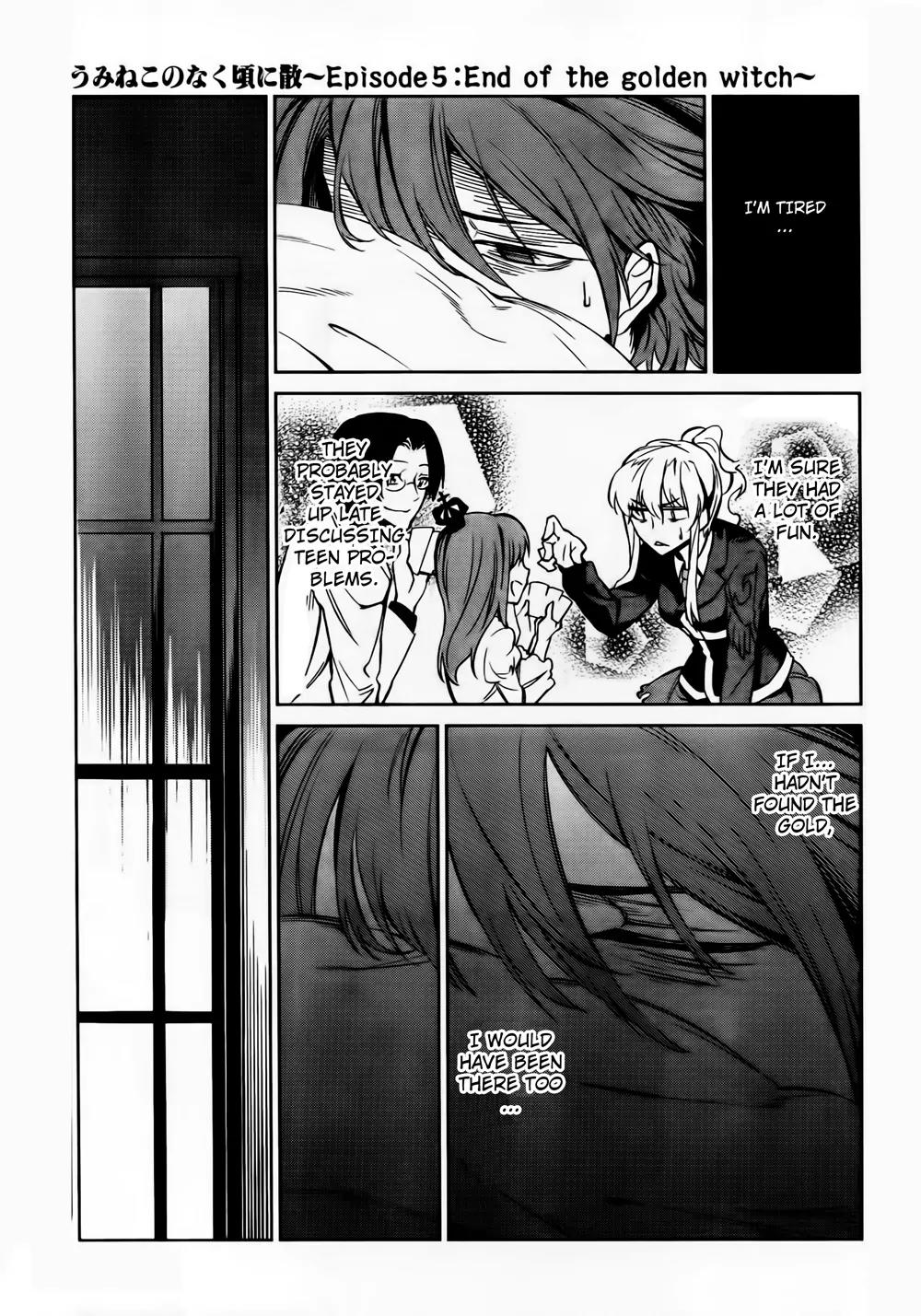 Umineko no Naku Koro ni Chiru Episode 5: End of the Golden Witch Chapter 11 page 25 - Chapter 11: Game of the Two