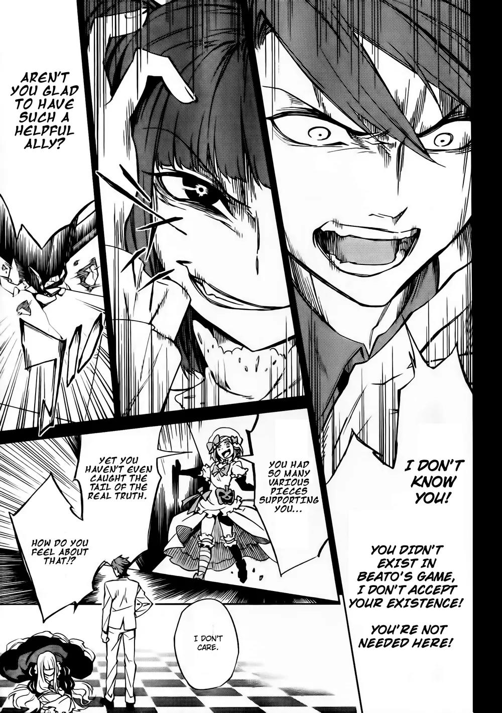 Umineko no Naku Koro ni Chiru Episode 5: End of the Golden Witch Chapter 11 page 34 - Chapter 11: Game of the Two